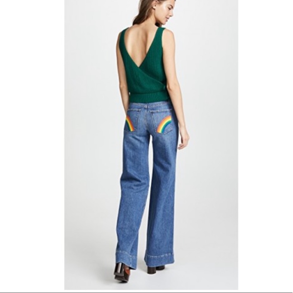 SOLD AOLA by alice + olivia Women Gorgeous High Rise Jeans